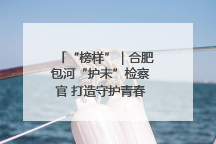 “榜样”｜合肥包河“护未”检察官 打造守护青春成长的永恒灯塔