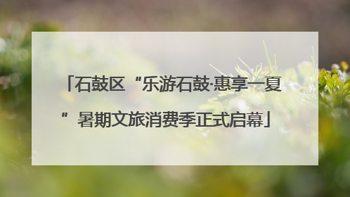 石鼓区“乐游石鼓·惠享一夏”暑期文旅消费季正式启幕