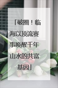 破圈！临海以顶流赛事唤醒千年山水的共富基因