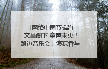 网络中国节·端午｜文昌阁下 童声未央！路边音乐会上演粽香与童真的诗意交响