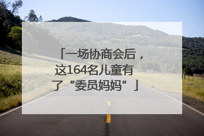 一场协商会后，这164名儿童有了“委员妈妈”