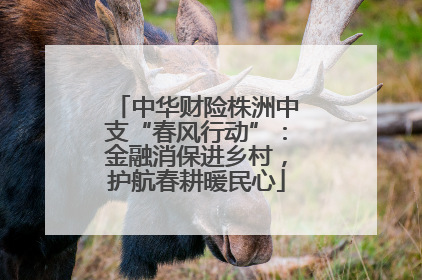 中华财险株洲中支“春风行动”：金融消保进乡村，护航春耕暖民心