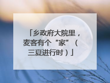 乡政府大院里，麦客有个“家”（三夏进行时）