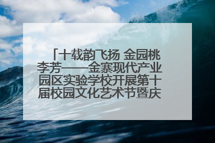 十载韵飞扬 金园桃李芳——金寨现代产业园区实验学校开展第十届校园文化艺术节暨庆“六一”系列活动