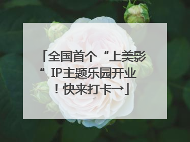 全国首个“上美影”IP主题乐园开业！快来打卡→