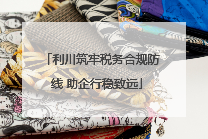 利川筑牢税务合规防线 助企行稳致远