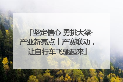 坚定信心 勇挑大梁·产业新亮点丨产赛联动，让自行车飞驰起来