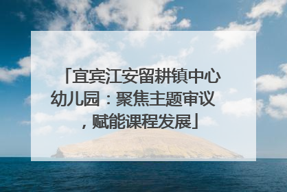 宜宾江安留耕镇中心幼儿园：聚焦主题审议，赋能课程发展