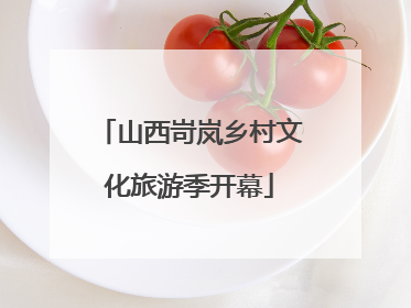 山西岢岚乡村文化旅游季开幕