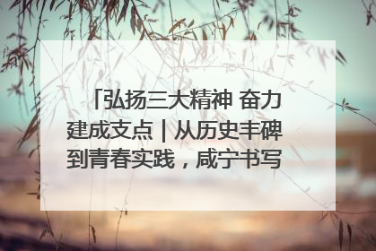 弘扬三大精神 奋力建成支点｜从历史丰碑到青春实践，咸宁书写精神传承新篇章