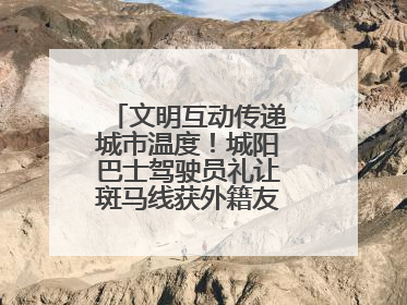 文明互动传递城市温度！城阳巴士驾驶员礼让斑马线获外籍友人鞠躬致谢
