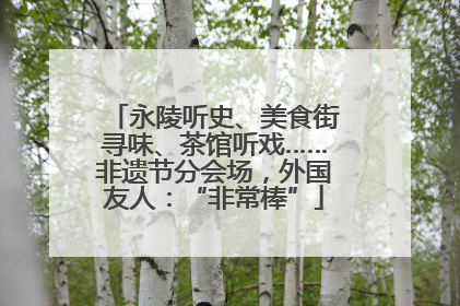 永陵听史、美食街寻味、茶馆听戏……非遗节分会场，外国友人：“非常棒”