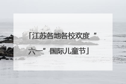 江苏各地各校欢度“六一”国际儿童节