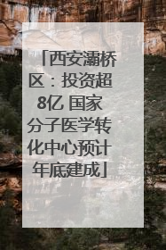 西安灞桥区：投资超8亿 国家分子医学转化中心预计年底建成