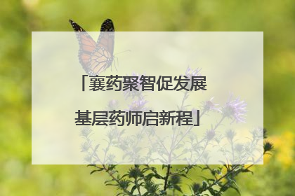 襄药聚智促发展 基层药师启新程
