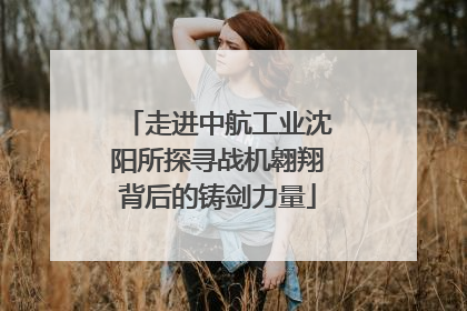 走进中航工业沈阳所探寻战机翱翔背后的铸剑力量
