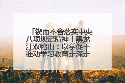 锲而不舍落实中央八项规定精神丨黑龙江双鸭山：以学促干推动学习教育走深走实 从小事入手写好“民生答卷”