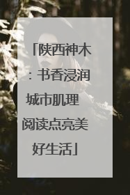 陕西神木：书香浸润城市肌理 阅读点亮美好生活
