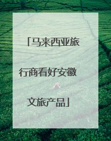 马来西亚旅行商看好安徽文旅产品