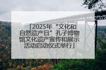 2025年“文化和自然遗产日”孔子博物馆文化遗产宣传和展示活动启动仪式举行