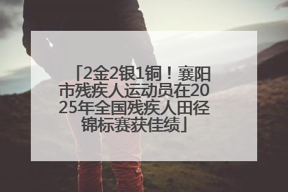 2金2银1铜！襄阳市残疾人运动员在2025年全国残疾人田径锦标赛获佳绩